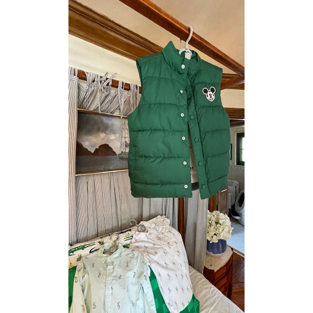 Janie and Jack X Disney Mickey Mouse Puffer Vest - Boys - Size 5-6